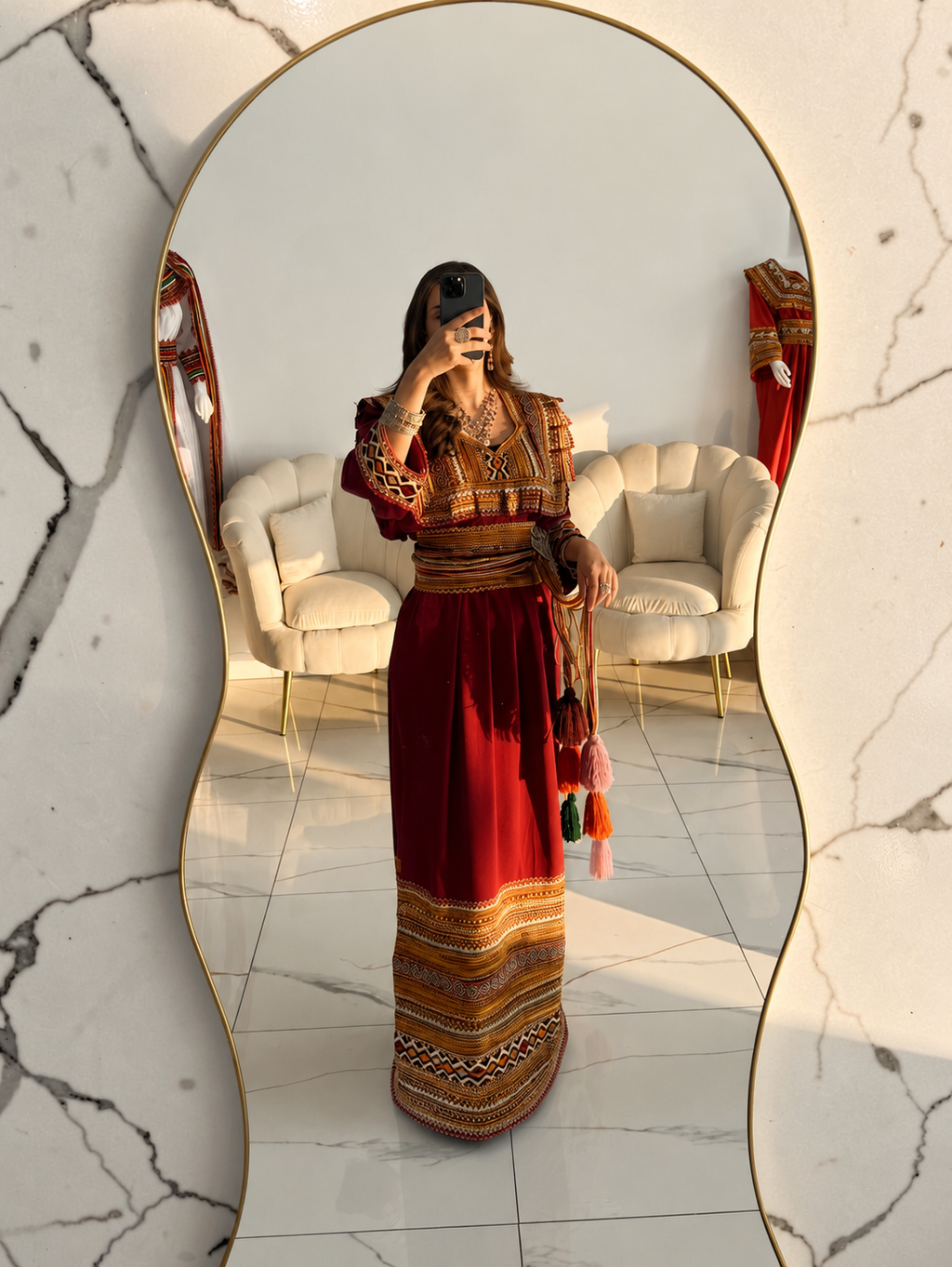 ✨ Traditional Kabyle Dress – Authentic Berber Elegance ✨