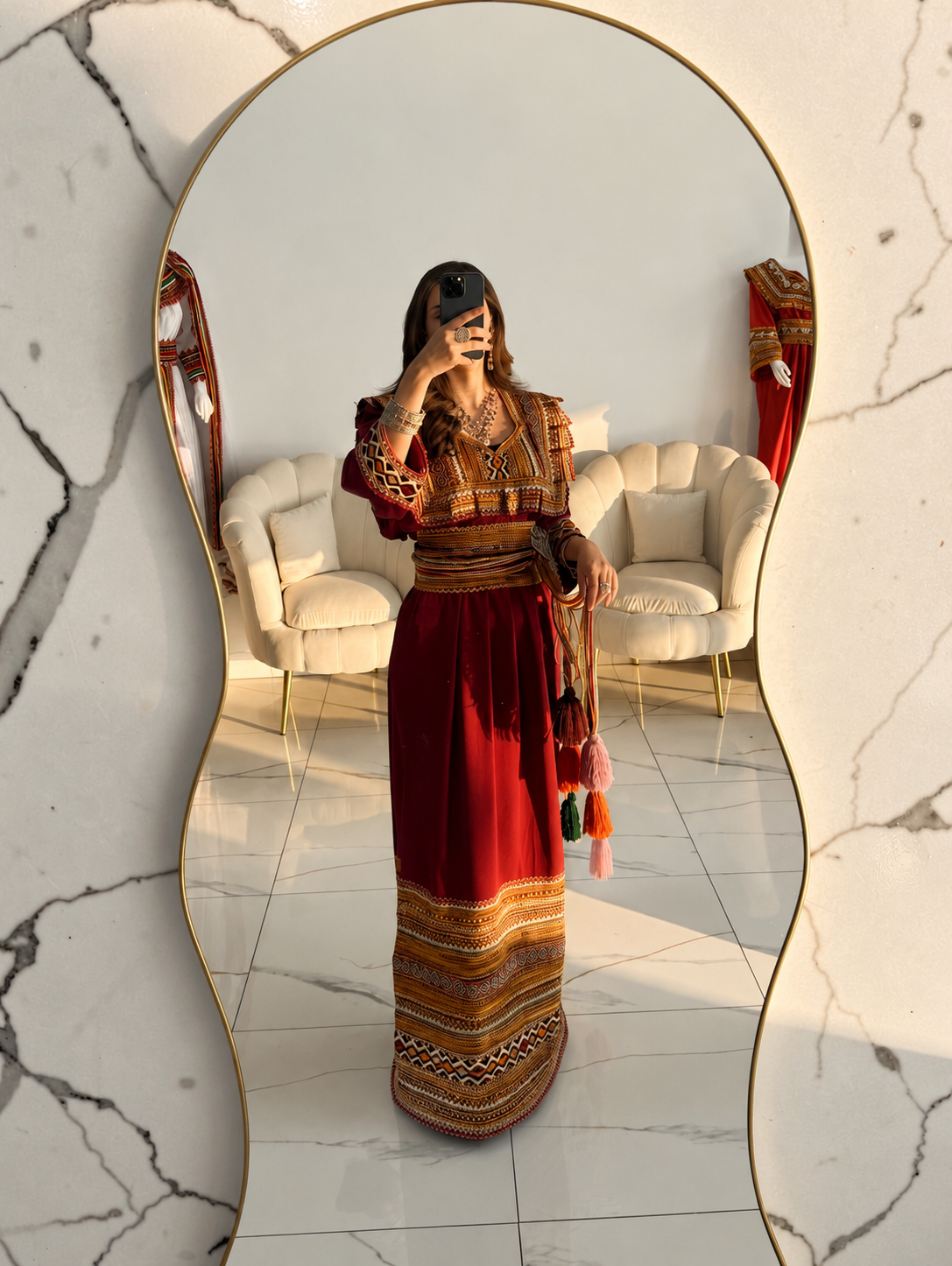 ✨ Traditional Kabyle Dress – Authentic Berber Elegance ✨