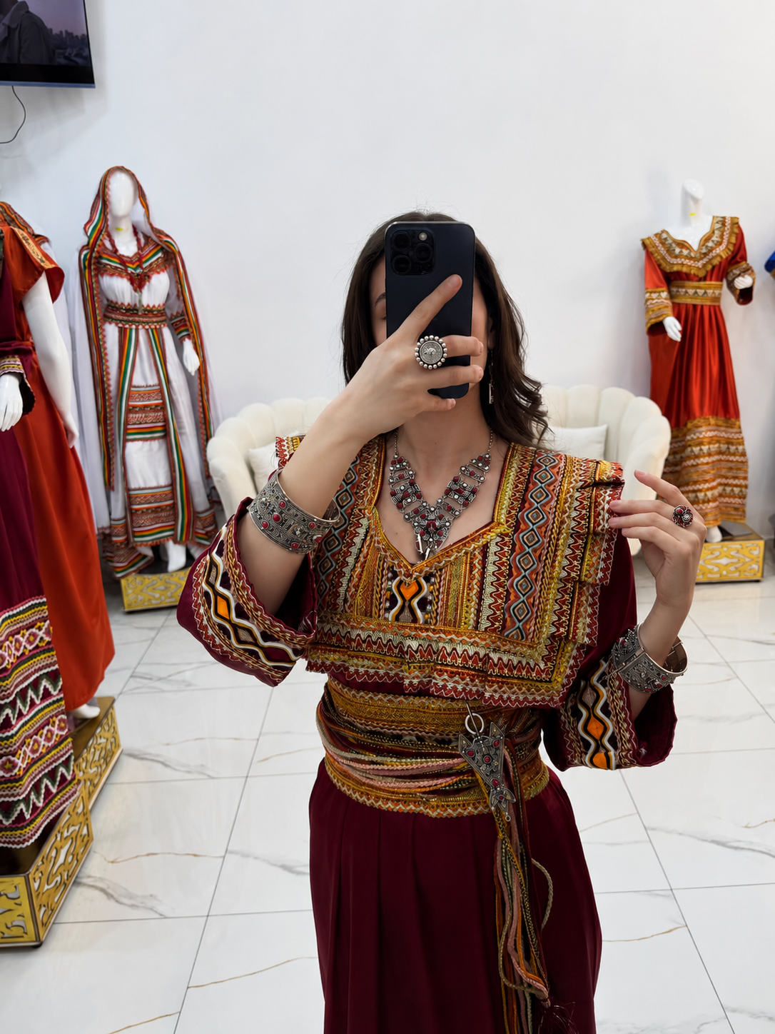 ✨ Traditional Kabyle Dress – Authentic Berber Elegance ✨