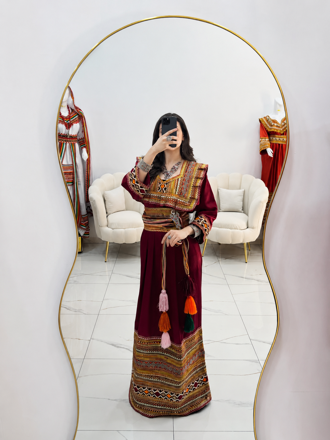 ✨ Traditional Kabyle Dress – Authentic Berber Elegance ✨