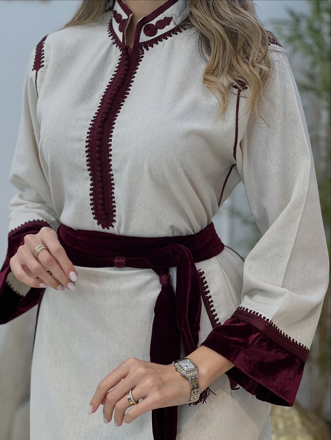 ✨ Elegant Linen Kaftan – Timelessness & Refinement