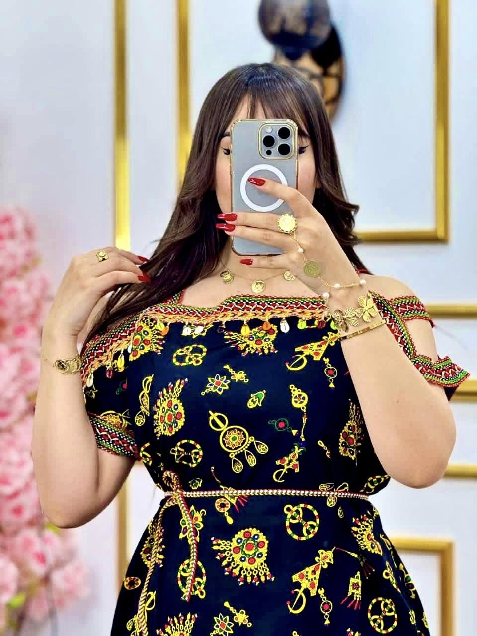 🌿 Kabyle Summer Dress – Freshness and tradition revisited