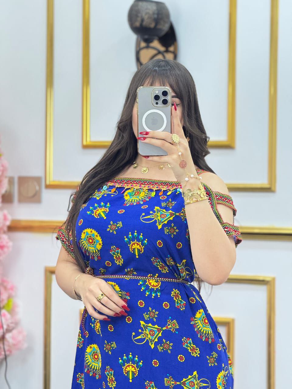 🌿 Kabyle Summer Dress – Freshness and tradition revisited