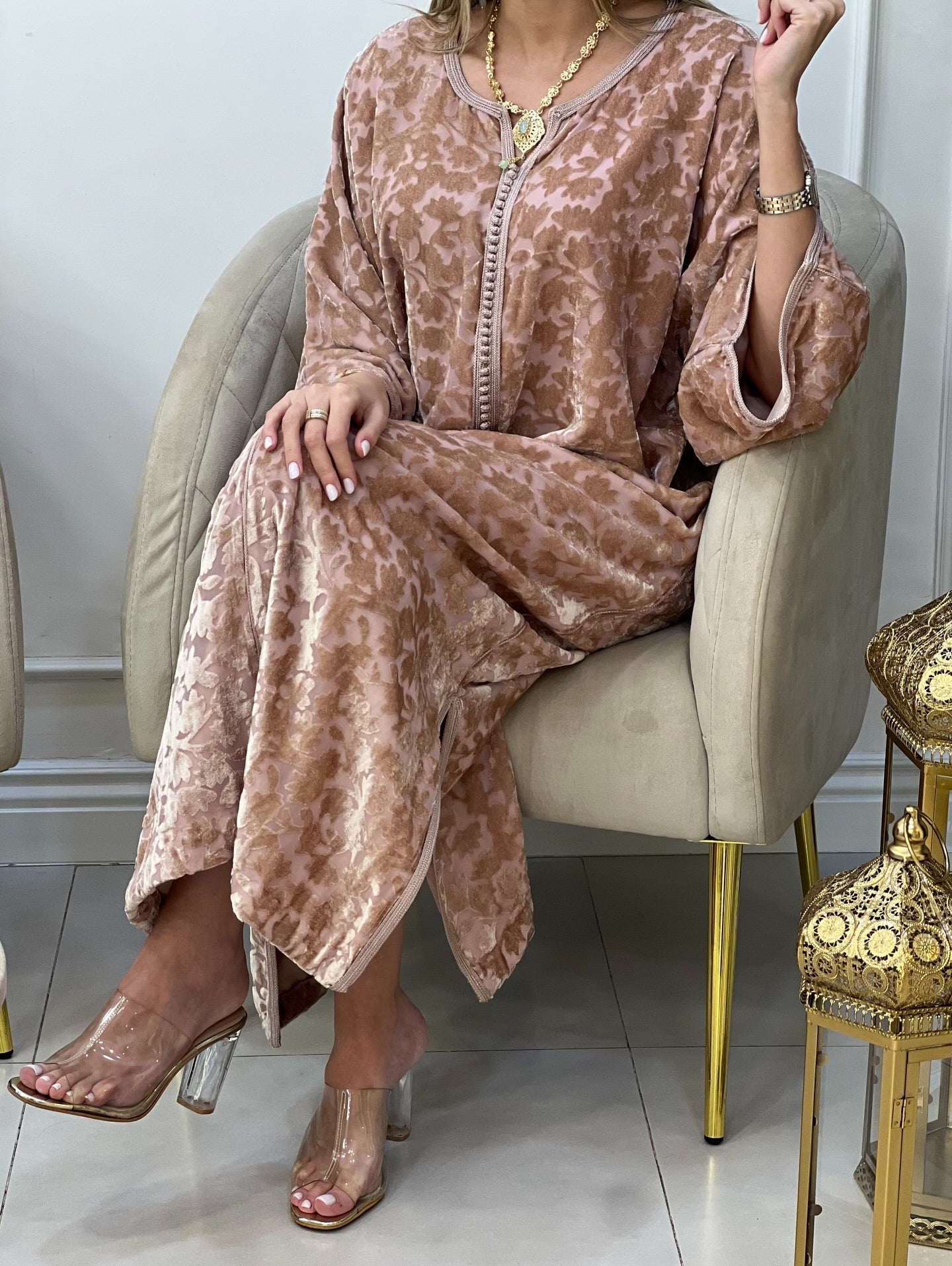 🌸 Jasmine Dress – Natural Elegance