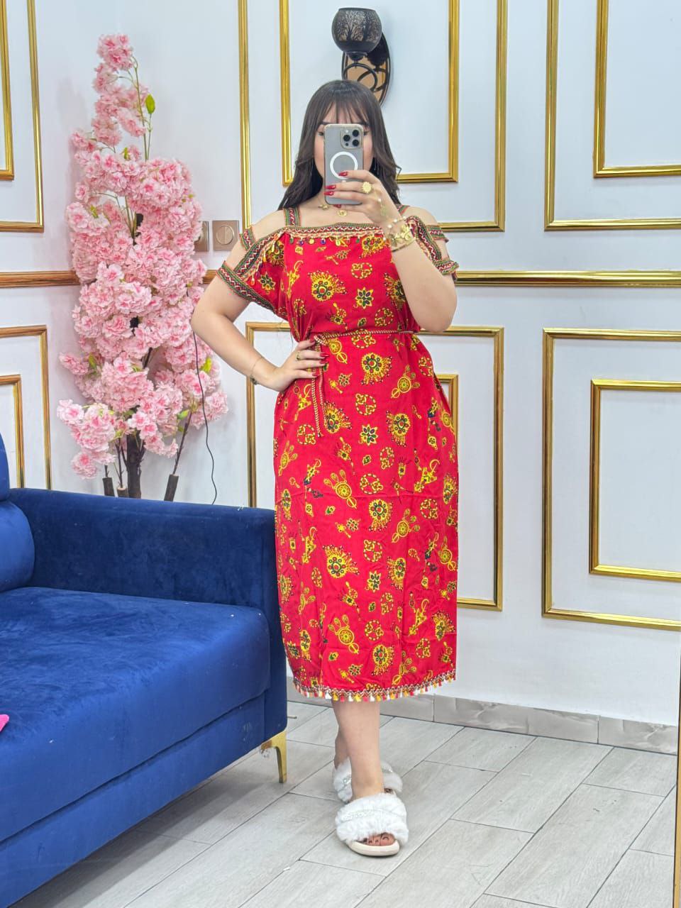 🌿 Kabyle Summer Dress – Freshness and tradition revisited