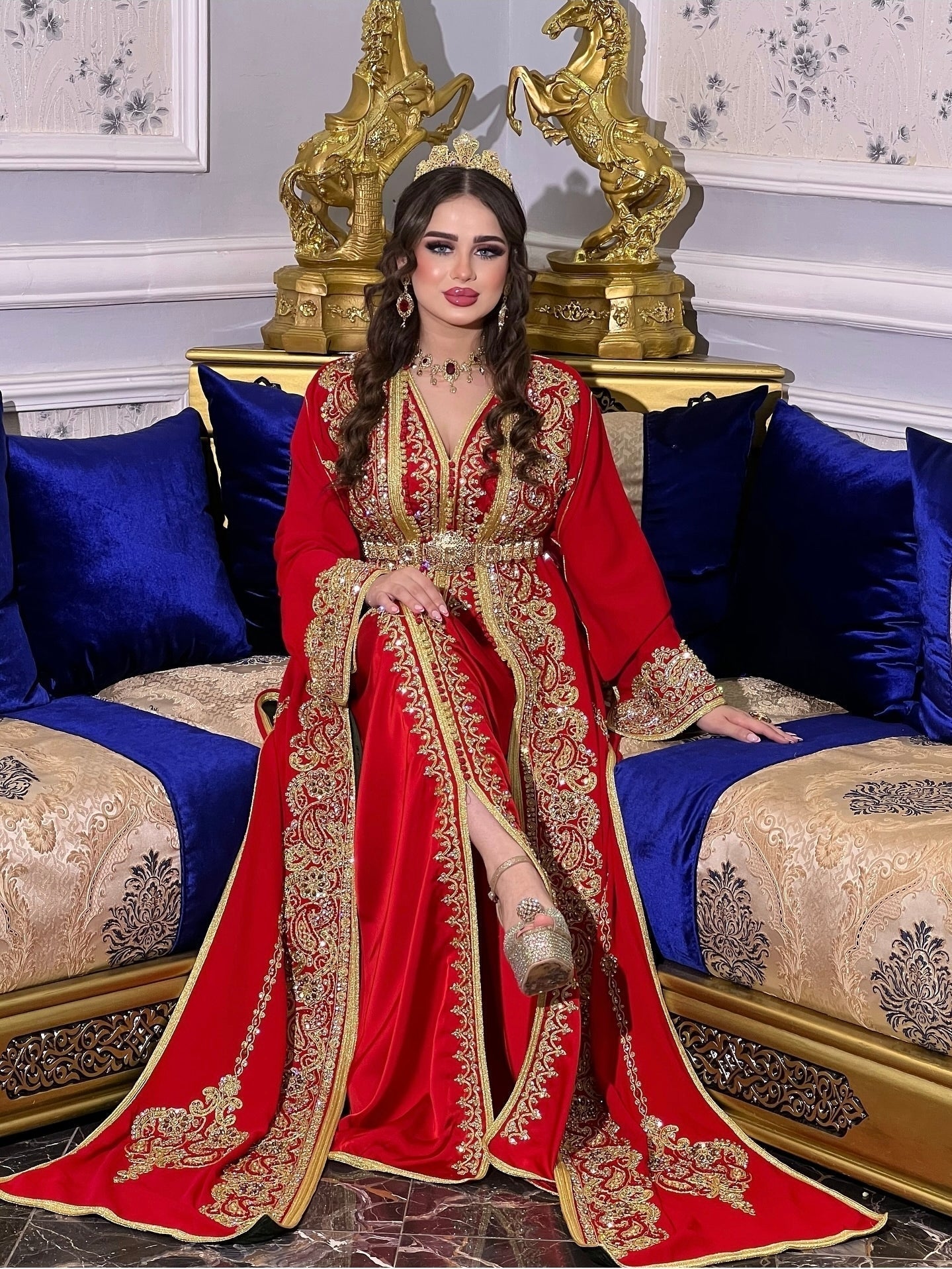 👑 Prestige Caftan Takchita – The Art of Shining on Grand Occasions