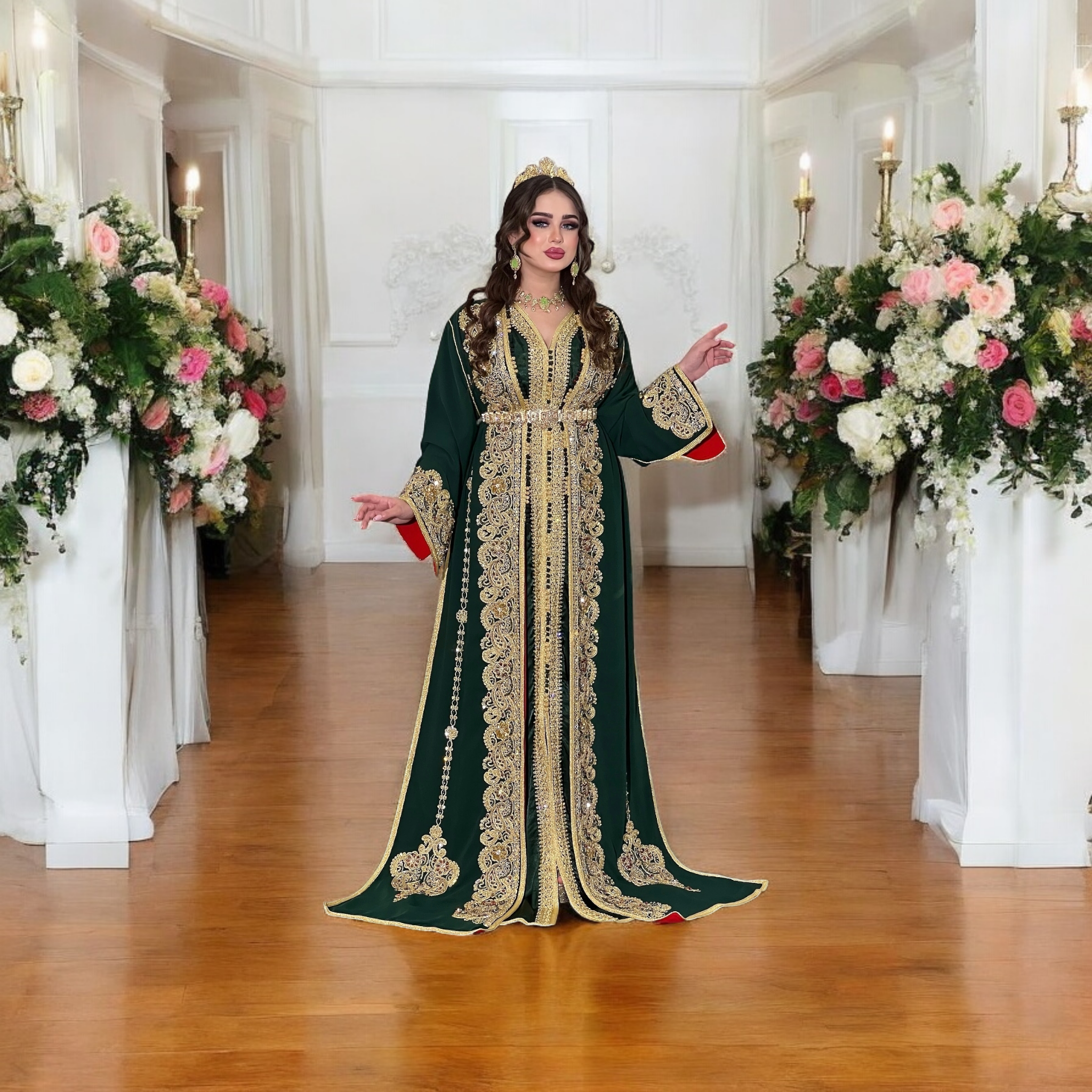 👑 Prestige Caftan Takchita – The Art of Shining on Grand Occasions