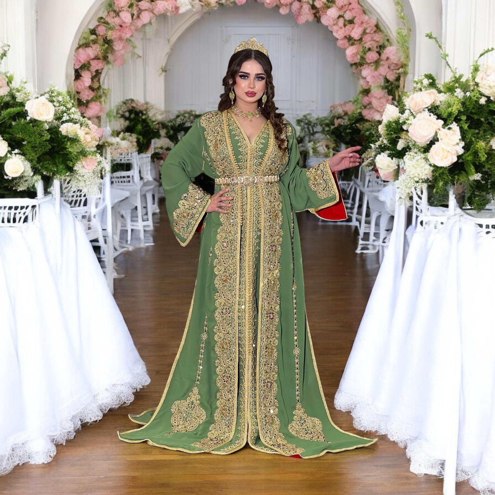 👑 Prestige Caftan Takchita – The Art of Shining on Grand Occasions