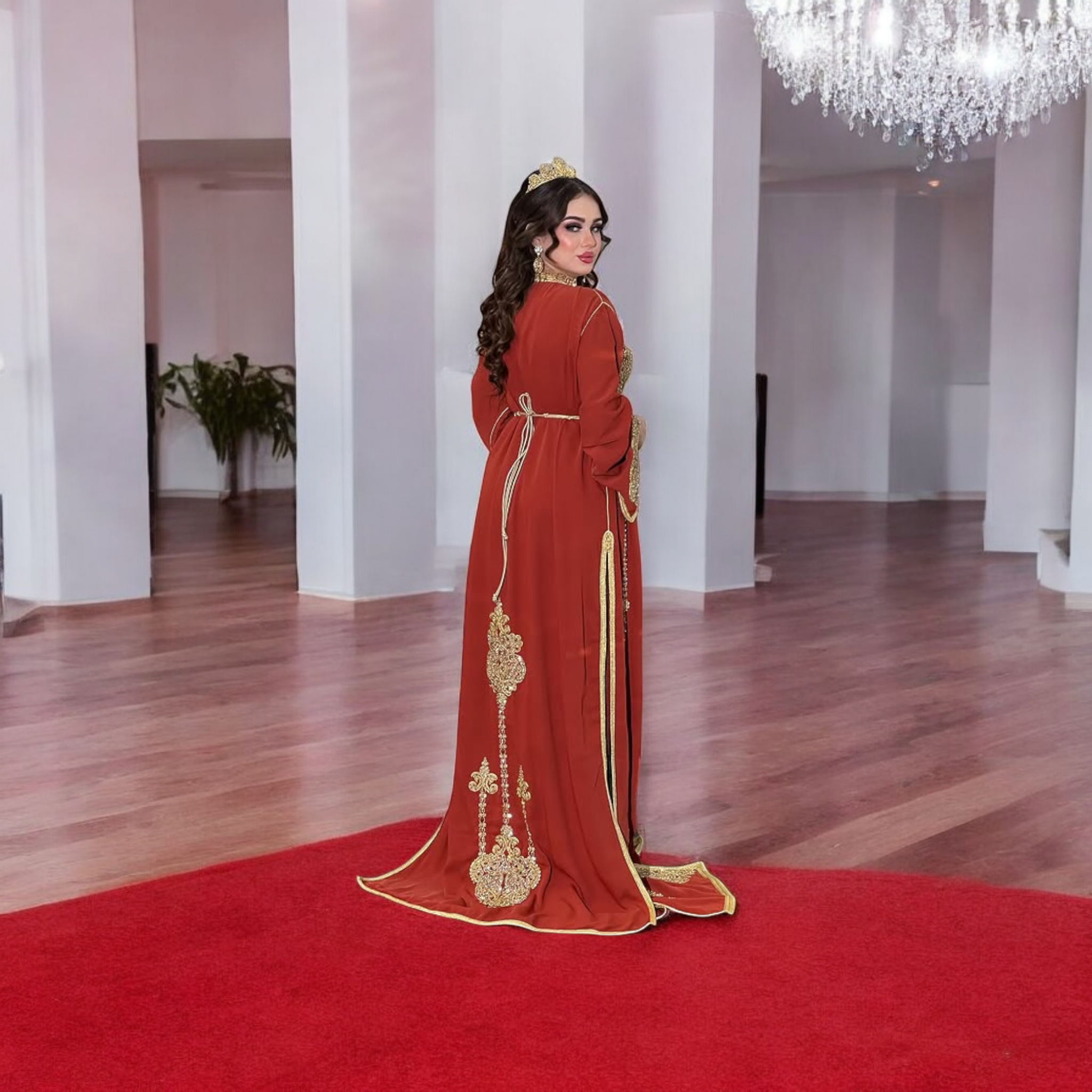 👑 Prestige Caftan Takchita – The Art of Shining on Grand Occasions