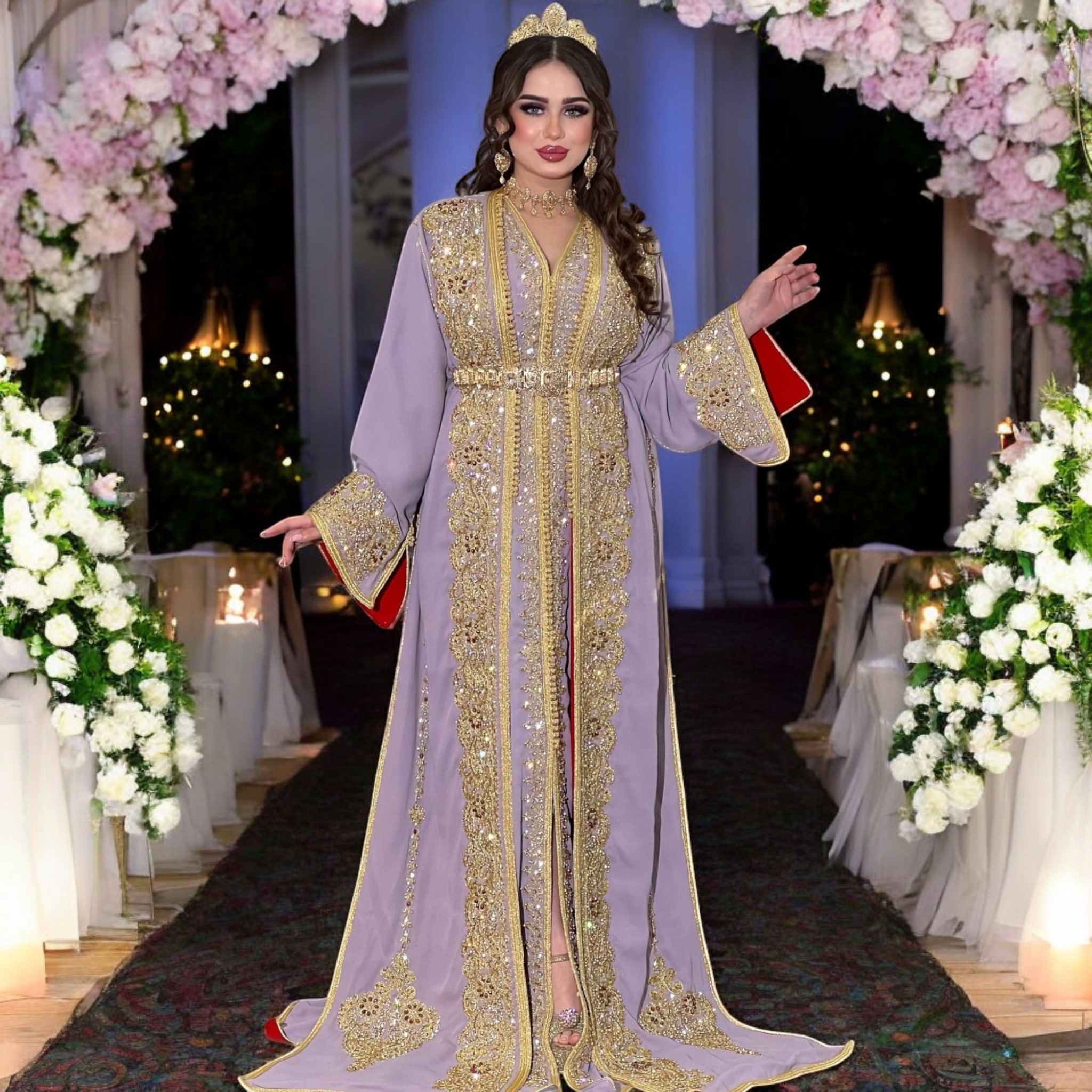 👑 Prestige Caftan Takchita – The Art of Shining on Grand Occasions